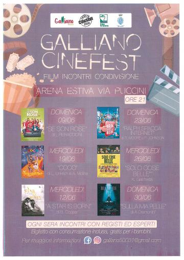 Galliano cinefest